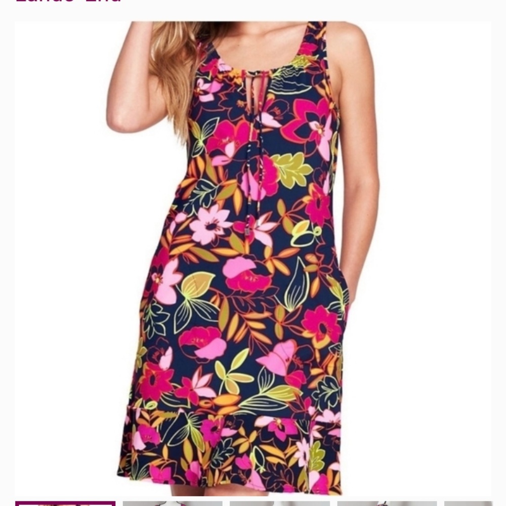 Lands End Dress Sz M